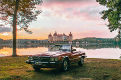 Hochzeitsauto-Mercedes